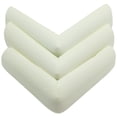 thumbnail image 1 of Cojines protectores esquina ProtekWhite 3pzas 6x6x2.5cm Blanco Tipo L Protector Espuma Suave, 1 of 2