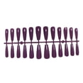thumbnail image 2 of Seitruly 24 piezas de barniz para uñas postizas, cubierta completa Extra larga, puntas de uñas artificiales, suministros de manicura, accesorios para Arte de uñas morado oscuro Seitruly CE012051-08, 2 of 6
