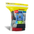 thumbnail image 4 of Hanes Boys' Cotton Boxer Briefs Assorted Solid Colors, 10+2 Bonus Pack, 4 of 7