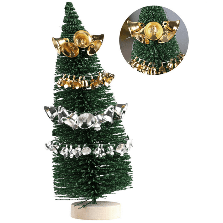 Gogogmee 20pcs Christmas Bells Mini Bells Metal Craft Bell Bulk Retro  Jingle Bell Christmas Tree Bells Silver Bells Small Jingle Bell for Decor  Tiny
