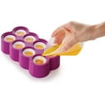 thumbnail image 2 of ZOKU Ring Pop Molds, 8 Silicone Jewel-Shaped Popsicle Molds, Ring Sticks and Drip Guards, BPA-free, 2 of 5