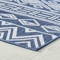 thumbnail image 5 of 5x8 Water Resistant, Indoor Outdoor Rugs for Patios, Front Door Entry, Entryway, Deck, Porch, Balcony | Outside Area Rug for Patio | Blue, Moroccan | Size: 5'3'' x 7'3'', 5 of 8