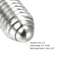 thumbnail image 4 of Uxcell M8 x 12mm 304 Stainless Steel Spring Hex Socket Ball Point Set Screws 8 Pack, 4 of 6