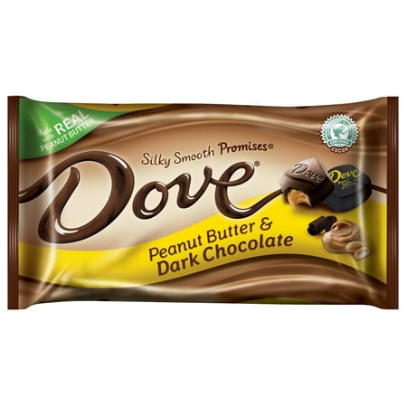 Dove Silky Smooth Promises Peanut Butter & Dark Chocolate Candy, 7.94 (Best Chocolate Candy Brands)