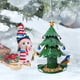 thumbnail image 5 of Alimentador de pájaros salvajes con forma de árbol de Navidad que cuelga decoraciones de jardín multifuncionales Hugtrwg Para estrenar, 5 of 9