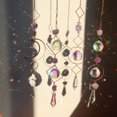 thumbnail image 3 of Metal Rainbow Collection Hanging Sun Crystal Prisms Home Wall Decor M Ndcxsfigh Libre de BPA, 3 of 5