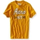thumbnail image 1 of Aeropostale Camiseta gráfica para hombre 19 Ny 87, amarillo, extra pequeño, 1 of 1