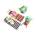thumbnail image 3 of Sonajeros de muñeca para bebés, sonajeros para bebés, juguetes, calcetines de animales, regalos para bebés, juguetes sensoriales para niños y niñas, 3 of 8
