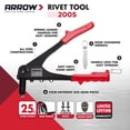 thumbnail image 4 of Arrow Fastener RH200 Pro Easy Pull Rivet Tool, 4 of 4