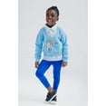 thumbnail image 2 of Disney Princess Cinderella 2fer Fleece Sweatshirt and Leggings Outfit Set Toddler to Big Kid, 2 of 5