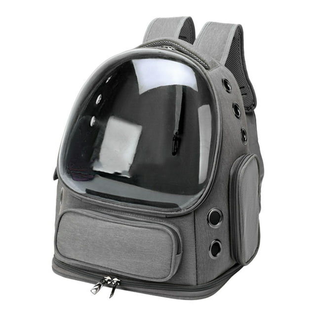 Sac à Dos Transparent pour Chat pour Voyage avec Grand Espace et Design Respirant pour Randonnée Camping Aventures en Plein Air