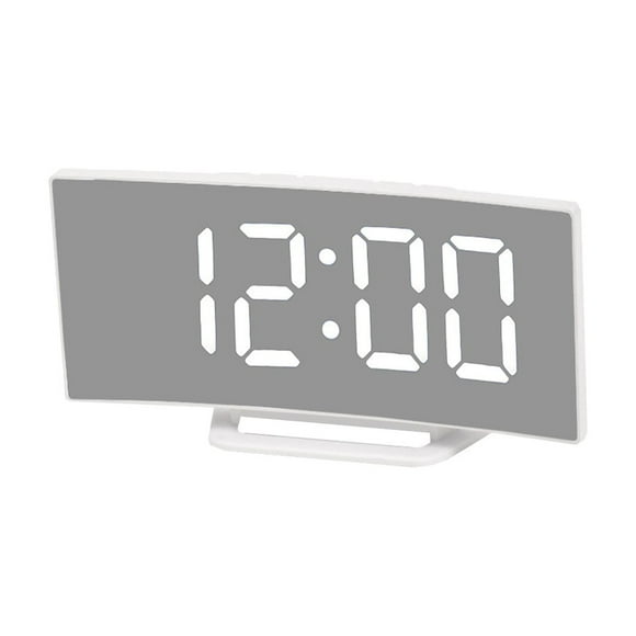 Alarm Clock Mirror Large Digital Clock Wall Digital Clock Mirror Digital Clock Alarm Clock Student with Voice Electronic Clock Alarm Clock Student Specific Clock Digital Alarm Clocks