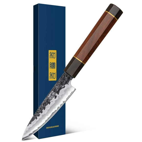 Cuchillo de Cocina HOSHANHO 3.75" Acero Japonés de Alto Carbono
