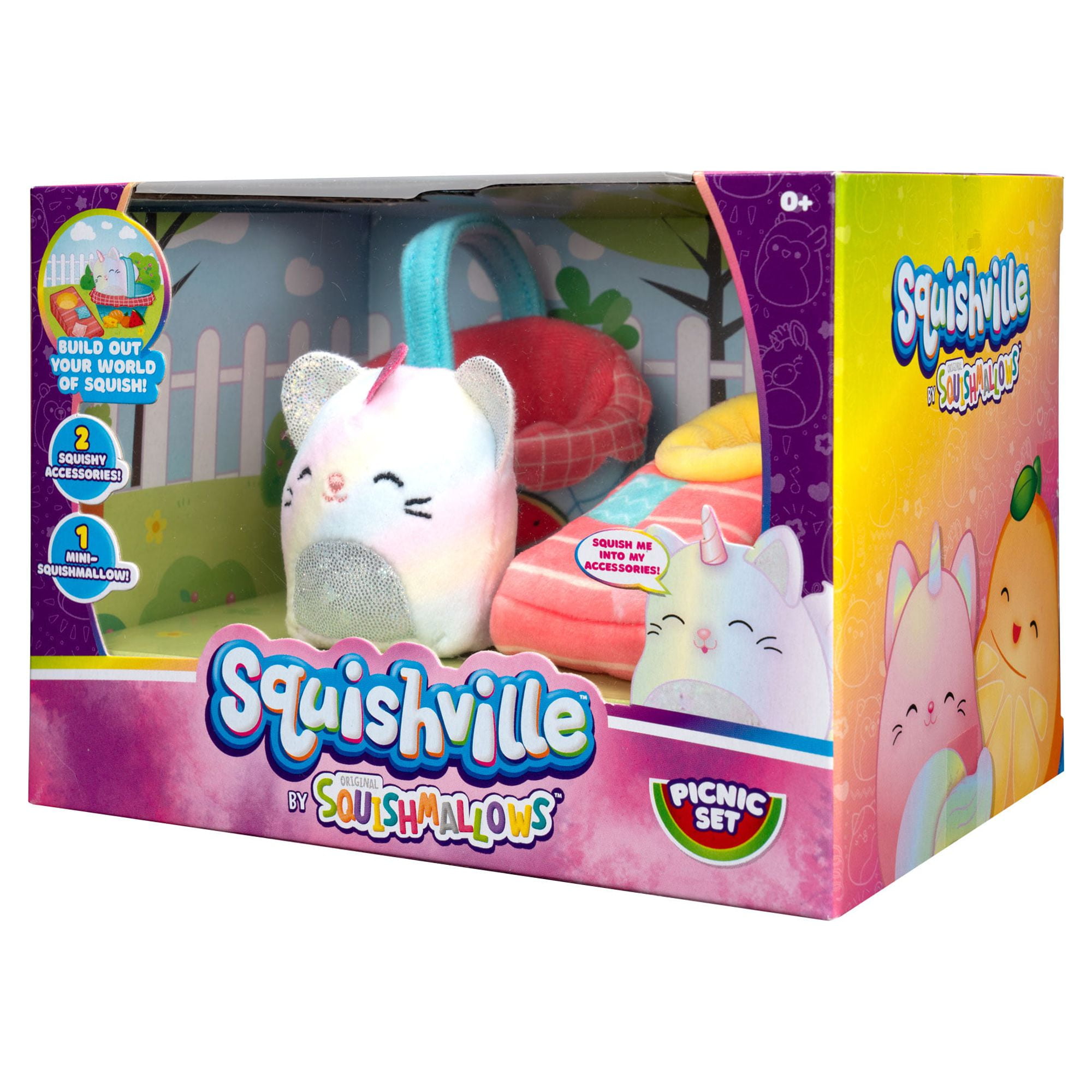 Squishmallows Squishville Gamer Garage Plush Playset