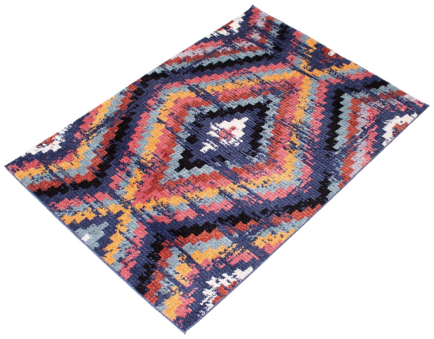 ECARPET Boho Chic Indoor Area Rug, Fluffy Carpet for Bedroom Morocco Casa Collection