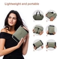 thumbnail image 7 of URSOFINE Nylon Duffle Bag, Lightweight Foldable Expandable Gym Bag with Wet Pocket & Luggage Sleeve, Large Capacity Carry On Travel Bag for Men Women, Ideal for Fitness Camping Weekend Getaways Green, 7 of 7
