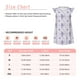 thumbnail image 3 of Fotbe Stripes and Sprigs of Lavender Vestido de Dormir para Niñas de 3 a 10 Años, Mangas Cortas, Estilo Princesa, Pijama Camisón con Mangas Voladas-XX-Large, 3 of 6