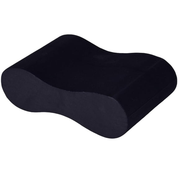 Ayuda de entrenamiento en piscina con boya de tracción, práctica de flotación para aumentar la velocidad, tabla de natación Negro