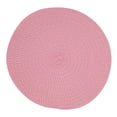 thumbnail image 1 of Saro Lifestyle 2803.P15R Sets de Table Design Ronds de 15 Po&44; Rose - Lot de 4, 1 of 1