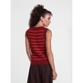 thumbnail image 4 of Scenario Women's Sweater Vest with Crochet Trim, Lightweight, Sizes XS-XXXL, 4 of 6