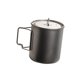 thumbnail image 3 of Titanium Pot Backpacking Ligero con asa plegable Taza de café para acampar para 420ML Zulema Taza al aire libre de titanio, 3 of 8
