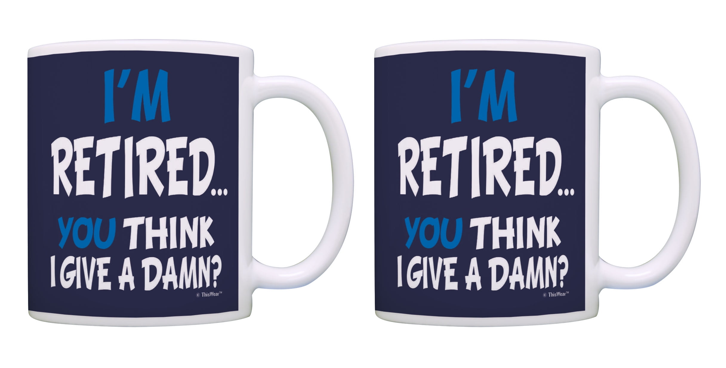 11oz Ceramic Coffee Tea Mug Glass Cup Funny I'm Retired Do It Yourself 