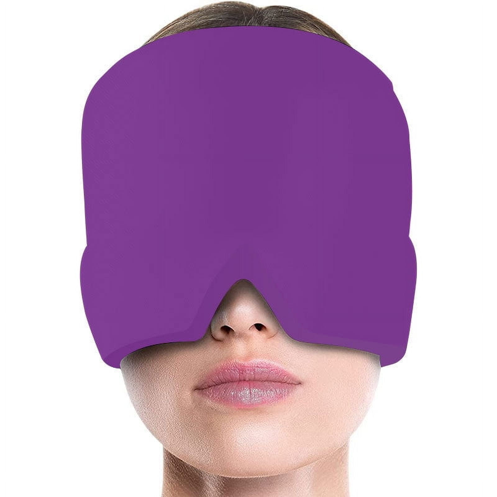 Physical Cooling Gel Head Cover Cold and Hot Compress Ice Compress Bust Mask Ice Eyeshade Cold Compress Cap