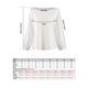 thumbnail image 2 of Blusa suelta para mujer Tallas grandes Manga larga Vintage Camisas sólidas para descansar Vacaciones Tomshoo Jerseys de mujer, 2 of 2
