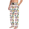thumbnail image 2 of FORMRS Mens Pajama Pants with Pockets Cotton Sleepwear Lounge Bottoms Sizes S-2XL, Cute Cartoon Pattern, 2 of 7