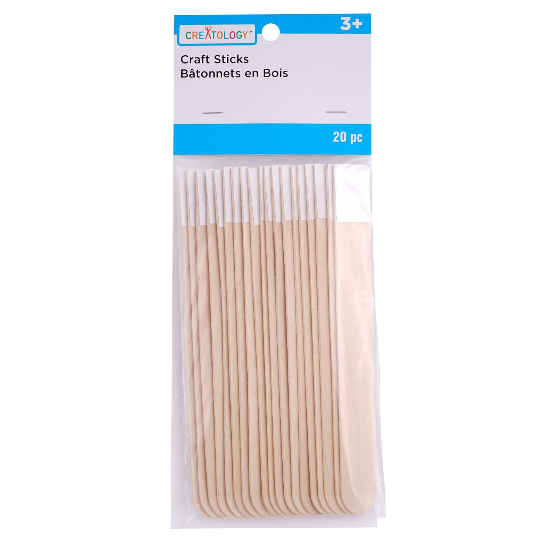 12 Packs: 20 ct. (240 total) Self-Adhesive Tip Craft Sticks by Creatology