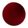 thumbnail image 2 of CSSAD 5.9 Inch Large Velvet Christmas Ball Ornament, Wine Red Polyester Velvet Hanging Bauble, Christmas Decorations Ball for Christmas Tree Wreath Garland Holiday Home Decor, 1 Pack, 2 of 6