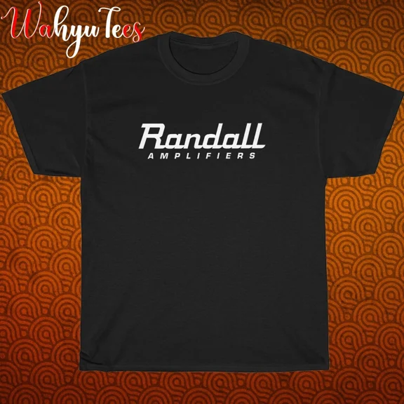 New Randall Amplifiers Logo Black/Grey/Navy/White Size S-5XL Unisex T-Shirt