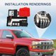 thumbnail image 2 of Distribución Batería Del Bloque Fusibles Compartimento Reemplazo 84354716 para Silverado 1500 2500 HD 3500 Escalade, 2 of 9