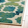 thumbnail image 4 of Unique Loom Azalea Collection Area Rug - Dodd (4' x 6' Rectangle Blue/Yellow), 4 of 7