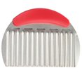 thumbnail image 1 of POINTERTECK Stainless Steel Wave Cutter Wave Potato Cutter For Potatoes  Crinkle  Fries And Fruit  Vegetable Blade With Wavy Edge, 1 of 6