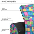 thumbnail image 4 of Yayeee Faucet Mat for Kitchen Sink 14.7" Diatomite Long Splash Guard Pad, Colorful Geometric Pattern, 4 of 7