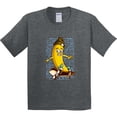thumbnail image 3 of Inktastic Skateboarding Banana Funny Skater Youth T-Shirt, 3 of 5