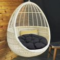 thumbnail image 4 of WIFKLSIIPG Replacement Chair Cushion Chair Pad Removable (Black), 4 of 6