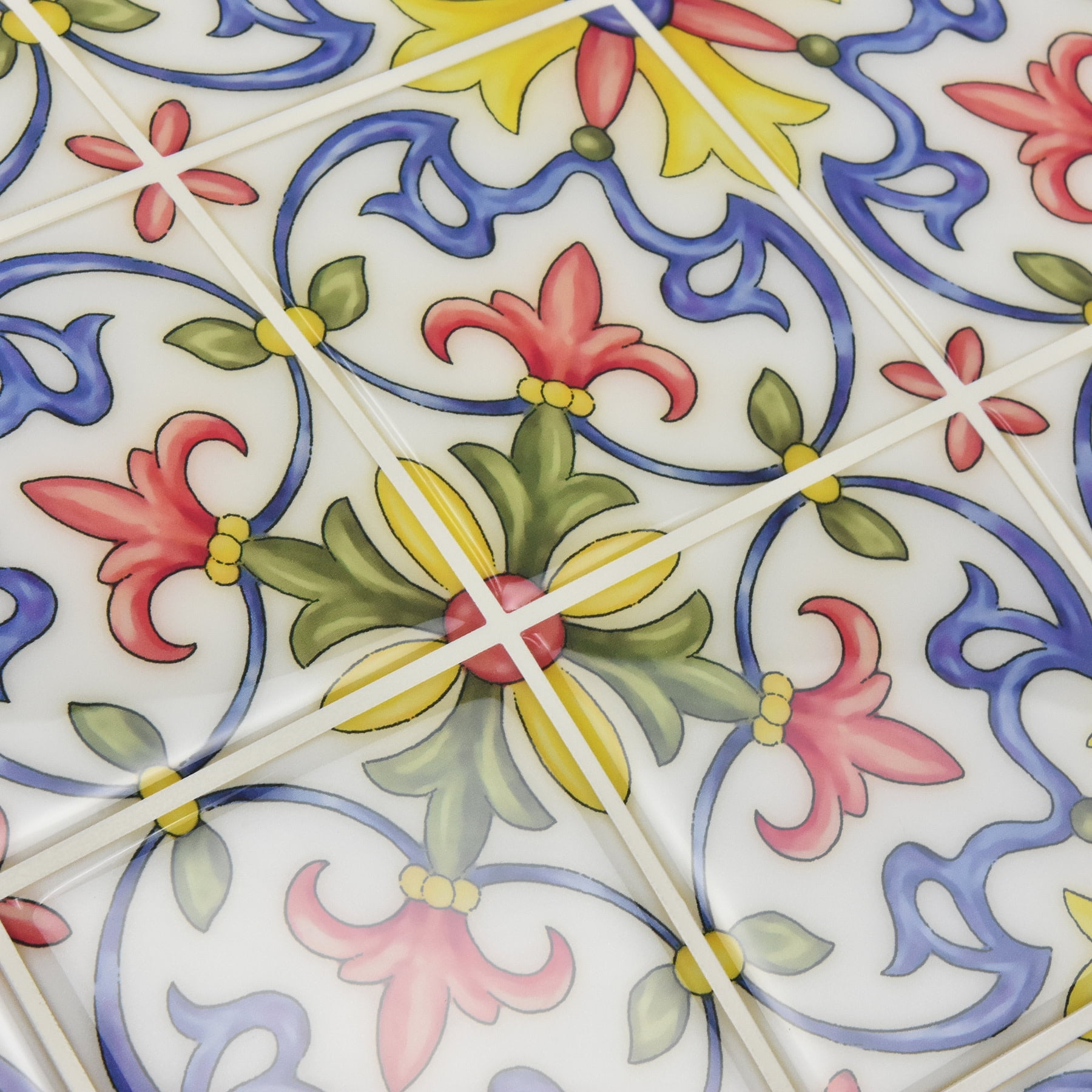 Multi-Color In Home NH2365 Tuscan Peel /& Stick Backsplash Tiles