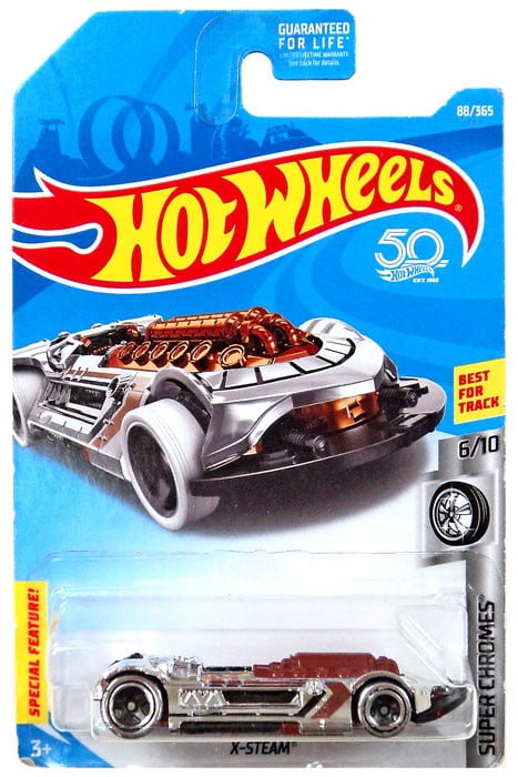 Hot Wheels monteracer TRACK STARS Super Chrome or-Numéro spécial 1:64 Taille K 