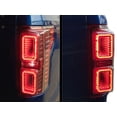thumbnail image 5 of APA Replacement 3D Tunnel Vision Look LED Tail Light Rear Lamp for 2015 2016 2017 Ford F150 PAIR FL3Z13404A FL3Z13405A FO2801239 FO2800239, 5 of 9