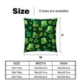 thumbnail image 5 of Saint Patrick's Day Covers with Unique Patterns, Set of 2 Decorative Throw Pillow Inserts for Sofa Bed Couch, 16x16/18x18/20x20 Inches, Ideal for Home Decor and Gifting, 5 of 6