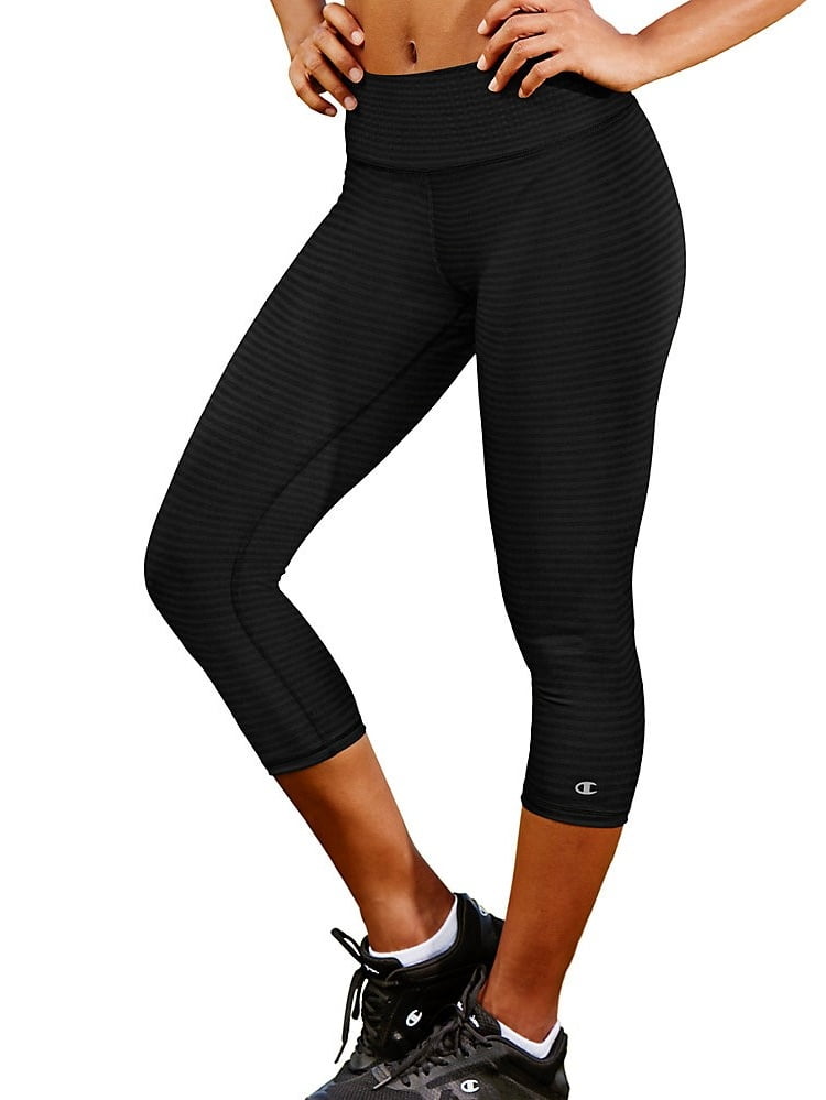 champion women's smoothtec capri legging