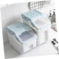 thumbnail image 5 of PP Plastic Pet Food Storage Container Dog Food And Cereal Storage SnapTight Lid Sealed Reinforcement Nordic Style, 5 of 5