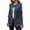 Blue, variant on Women'S Oversized Denim Vest Mid Long Jean Vest Sleeveless Jackets Black & Gray L