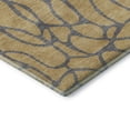 thumbnail image 3 of Addison Rugs Mayfield Premium Machine Washable Transitional Geometric Gold Rectangle Rug, 8' x 10', 3 of 6