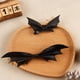 thumbnail image 4 of 8pcs Halloween Duckbill Pelo Play Clip De Cuero Murciélago Barrettes Accesorios para el cabello, 4 of 6