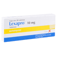 thumbnail image 1 of Lexapro 10 mg, 28 tabletas, 1 of 1