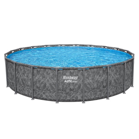 Bestway APX 365 20' x 52" H Round Swimming Pool Set