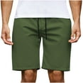 thumbnail image 6 of QATAINLAV Mens Hiking Cargo Shorts 7 Inch with Pockets Casual Loose Straight Leg Work Shorts Stretch Lightweight Drawstring Sweat Shorts for Outdoor Fishing Army Green S Clearance Sale, 6 of 7